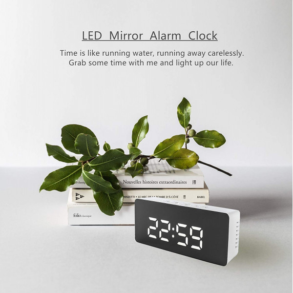 Farsler  Digital Light Alarm Clock Indoo...